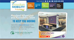 Desktop Screenshot of freedommobilitysolutions.com